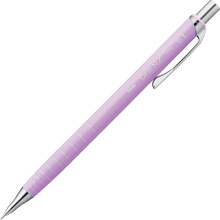 Pentel Mechanical Pencil Orenz, 0.3mm, Soft Purple, XPP503-RV