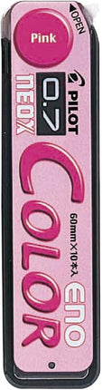 PILOT Color Eno Mechanical Pencil Lead Refill 0.7mm Pink, HRF7C-20-P