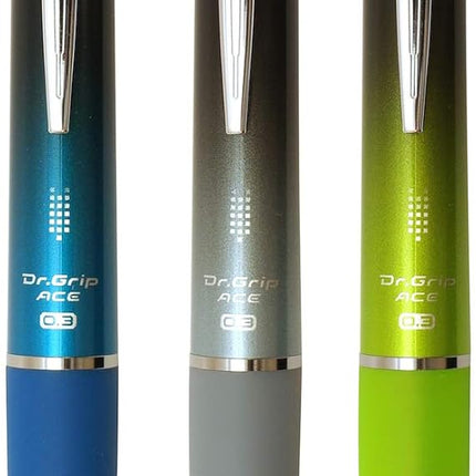 PILOT Mechanical Pencil Dr.Grip ACE, 0.3mm, Gradient Lime Green, HDGAC-80R3-GLG