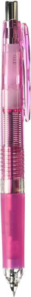 PILOT Double Knock Mechanical Pencil DEL FUL, 0.5mm, Transparent Pink, HDF-50R-TP