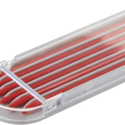 uni Mitsubishi Pencil Mechanical Pencil Lead Refill uniFiELD Shokunin Senka, 2.0mm Red, U203101P.15