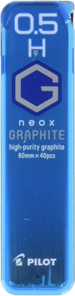 PILOT Mechanical Pencil Lead Refill neox GRAPHITE 0.5mm H, HRF5G-20-H