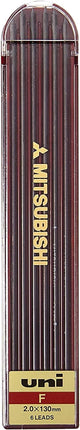 uni Mitsubishi Pencil uniHodler Refill F, ULNF, Set of 4