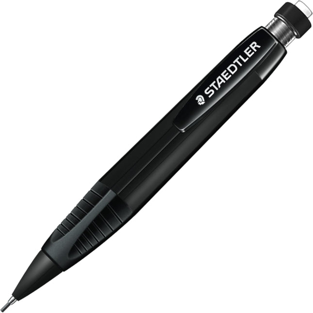 STAEDTLER 771 Mechanical Pencil, 1.3mm, Black, Triangular Barrel, 771-9 BK