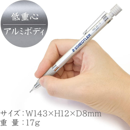 STAEDTLER Silver Series Drafting Mechanical Pencil 925 25, 1.3mm, Silver, 925 25-13