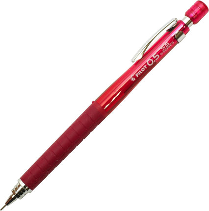 PILOT Mechanical Pencil S5, 0.5mm, Transparent Red, HPS-50R-TR5