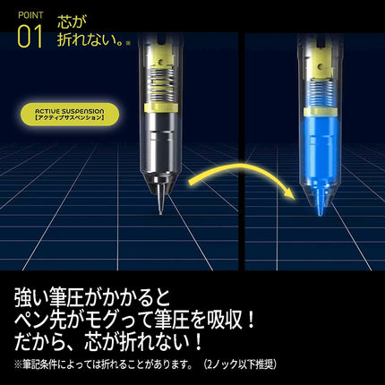 PILOT Mechanical Pencil Mogulair, 0.5mm, Blue, HFMA-50R-L