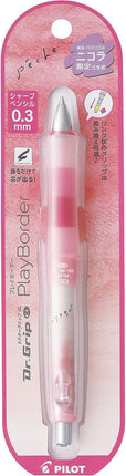 PILOT Mechanical Pencil Dr.Grip CL PlayBorder Nicola Limited, 0.3mm, Peach, HDGCL60N3-PPCH
