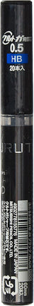 uni Mitsubishi Pencil Mechanical Pencil Lead Refill for Kuru Toga 0.5mm HB Black, U05203HB.24