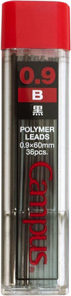 KOKUYO Campus Mechanical Pencil Lead Refill 0.9mm B, PSR-CB9
