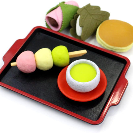 Iwako, Eraser, Japanese Sweets, 10 Pieces, Blister Pack, ER-BRI009