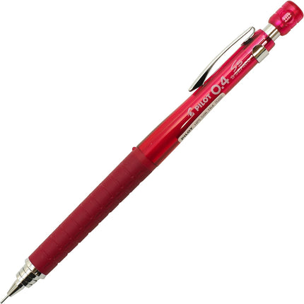 PILOT Mechanical Pencil S5, 0.4mm, Transparent Red, HPS-50R-TR4