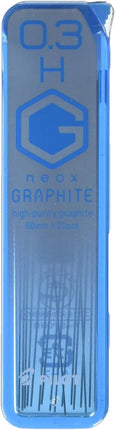 PILOT Mechanical Pencil Lead Refill neox GRAPHITE 0.3mm H, HRF3G-20-H