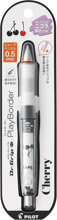 PILOT Mechanical Pencil Dr.Grip CL PlayBorder Nicola Limited, 0.5mm, Black Cherry, HDGCL60N-PBCR