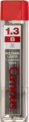 KOKUYO Campus Mechanical Pencil Lead Refill 1.3mm B, PSR-CB13N