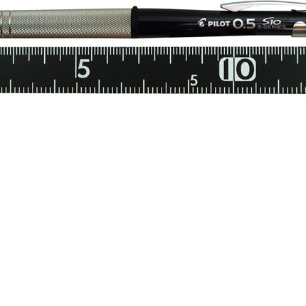 PILOT Mechanical Pencil S10, 0.5mm, Transparent Black, HPS-1SR-TB5