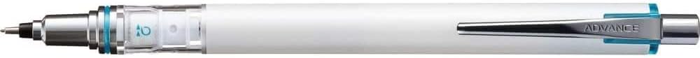 uni Mitsubishi Pencil Mechanical Pencil, Kuru Toga Advance, 0.7mm, White, M7-559 1P, M75591P.1, Set of 5