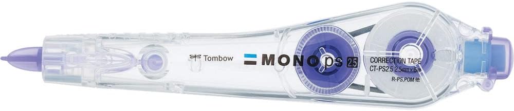Tombow, Correction Tape, MONO PS, 2.5mm, CT-PS2.5