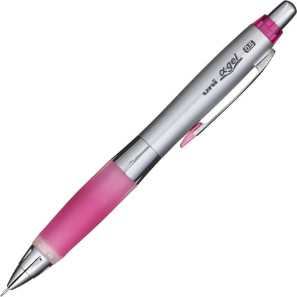 uni Mitsubishi Pencil Mechanical Pencil, uni α-gel Shaka-Shaka Mechanism: Soft Soothing Type, 0.5mm, Rose Pink, M5-617GG 1P, M5617GG1P.66