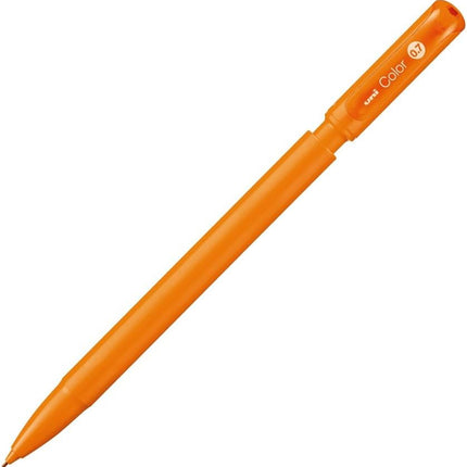 uni Mitsubishi Pencil Mechanical Pencil, Erasable Color Lead, uni Color, 0.7mm, Orange, M7-102C, M7102C.4, Set of 10