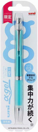 uni Mitsubishi Pencil Mechanical Pencil, uni α-gel Slim Type: Hard Limited Edition, 0.5mm, Mint Green, M5-809GG 1P, M5809GG1P.MTG