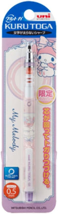 uni Mitsubishi Pencil Mechanical Pencil, Kuru Toga Standard Model Limited Edition, Sanrio My Melody, 0.5mm, M Ribbon, M5-650SR 1P, M5650SR1P.MR