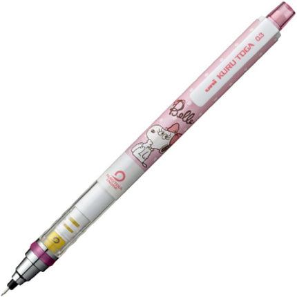 uni Mitsubishi Pencil Mechanical Pencil, Kuru Toga, Limited Pattern, 0.3mm, Belle Pink, M3650BL1P.BP