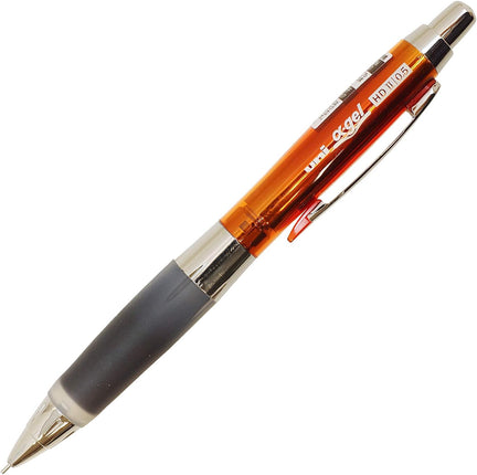 uni Mitsubishi Pencil Mechanical Pencil, uni α-gel Shaka Shaka Mechanism: Hard Limited Edition, 0.5mm, Vermilion, M5-619GG 1P, M5619GG1P.VM