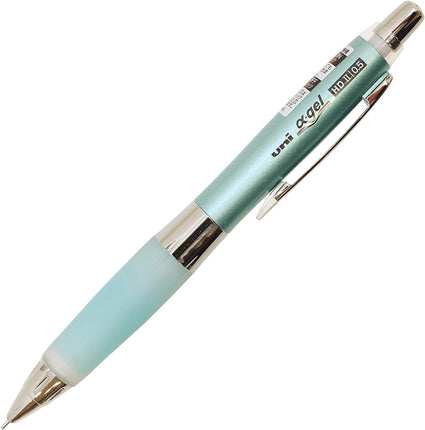 uni Mitsubishi Pencil Mechanical Pencil, uni α-gel Shaka Shaka Mechanism: Hard Limited Edition, 0.5mm, Mint Green, M5-619GG 1P, M5619GG1P.MG