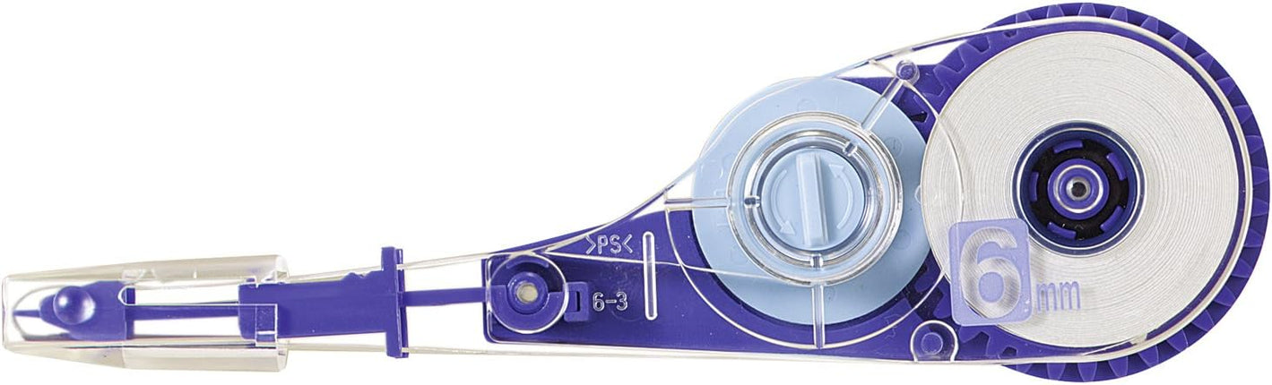 PLUS, Correction Tape, Whiper V Refill Tape, 6mm, Blue, WH-106TR, 42-252