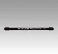 Staedtler Drawing Lead Refill Mars Carbon 2.0mm H, 200 E4-H, Set of 10