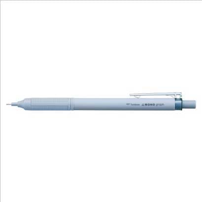 Tombow Mechanical Pencil MONO graph Lite 0.3, 0.3mm, Grayish Blue, DPA-121C, Set of 10