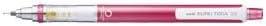 uni Mitsubishi Pencil Mechanical Pencil, Kuru Toga Standard Model, 0.3mm, Pink, M3-450 1P, M34501P.13, Set of 5