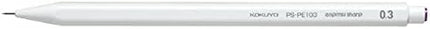 KOKUYO Mechanical Pencil Enpitsu Sharp (Hanging Pack), 0.3mm White, PS-PE103W-1P, Set of 10