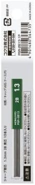 KOKUYO Mechanical Pencil Lead Refill 1.3mm 2B, Packed, PSR-2B13-1P