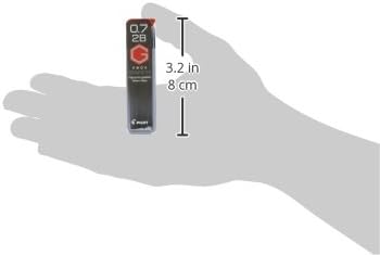 PILOT Mechanical Pencil Lead Refill neox GRAPHITE 0.7mm 2B, HRF7G-20-2B