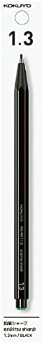 KOKUYO Mechanical Pencil Enpitsu Sharp (Hanging Pack), 1.3mm Black, PS-PE113D-1P