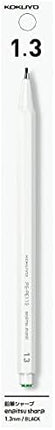 KOKUYO Mechanical Pencil Enpitsu Sharp (Hanging Pack), 1.3mm White, PS-PE113W-1P