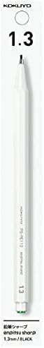 KOKUYO Mechanical Pencil Enpitsu Sharp (Hanging Pack), 1.3mm White, PS-PE113W-1P, Set of 10