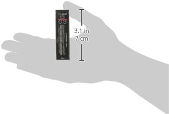 uni Mitsubishi Pencil Mechanical Pencil Lead Refill Hi-uni 0.3mm B, HU03300B