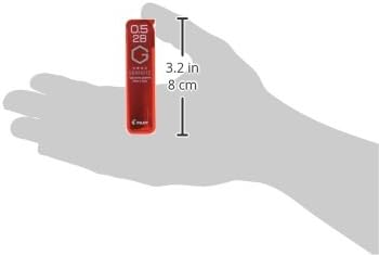 PILOT Mechanical Pencil Lead Refill neox GRAPHITE 0.5mm 2B, HRF5G-20-2B