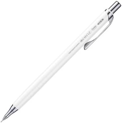 Pentel Mechanical Pencil Orenz Orenz 0.3mm, White, XPP503-W, Set of 10