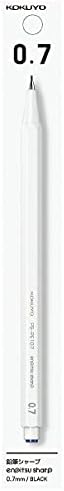KOKUYO Mechanical Pencil Enpitsu Sharp (Hanging Pack), 0.7mm White, PS-PE107W-1P, Set of 10