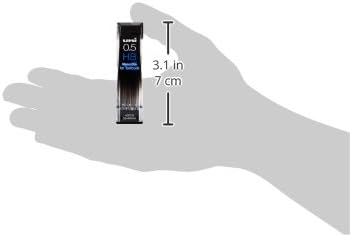 uni Mitsubishi Pencil Mechanical Pencil Lead Refill Nano Dia for Textbook 0.5mm HB, U05212NDHB