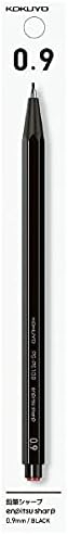 KOKUYO Mechanical Pencil Enpitsu Sharp (Hanging Pack), 0.9mm Black, PS-PE109D-1P, Set of 10