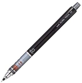 uni Mitsubishi Pencil Mechanical Pencil, Kuru Toga Standard Model, 0.5mm, Black, M5-450 1P, M54501P.24, Set of 2