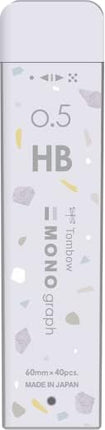 Tombow Mechanical Pencil Lead Refill MONO graph MG 0.5mm HB Sheer Stone Limited, Pale Purple, R5-MGHB902L