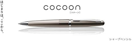 PILOT Mechanical Pencil COCOON, 0.5mm, Metallic Gray, HCO-150R-MGY, Set of 3