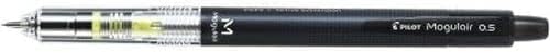 PILOT Mechanical Pencil Mogulair, 0.5mm, Black, HFMA-50R-B, Set of 5