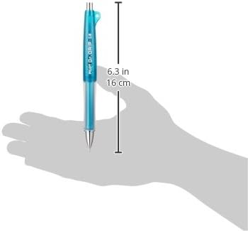 PILOT Mechanical Pencil Dr.Grip classic, 0.5mm, Transparent Blue, HDG-50R-TL5